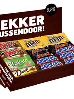 Mars Candy Box 9 Mars-15 Snickers-8 Twix-8 MM-4 Balisto-5 Dove