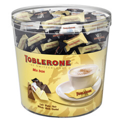 Chocolade Toblerone mini's mix