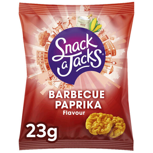 Snack-a-Jacks Gaufrettes Snack-a-Jacks Crispy Barbecue paprika