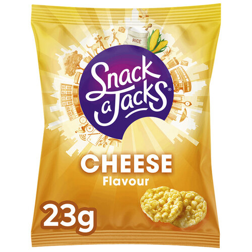 Snack-a-Jacks Mini rijstwafels Snack-a-Jacks cheese