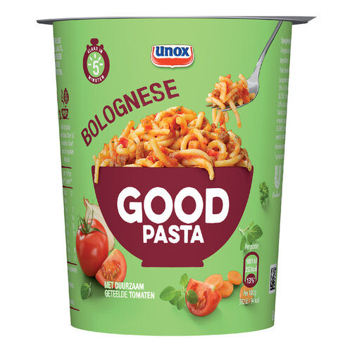 Unox Good Pasta Unox spaghetti bolognese cup