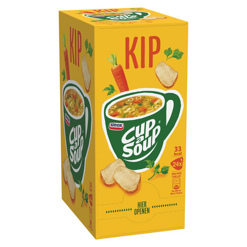 Unox Cup-a-Soup Unox kip 140ml