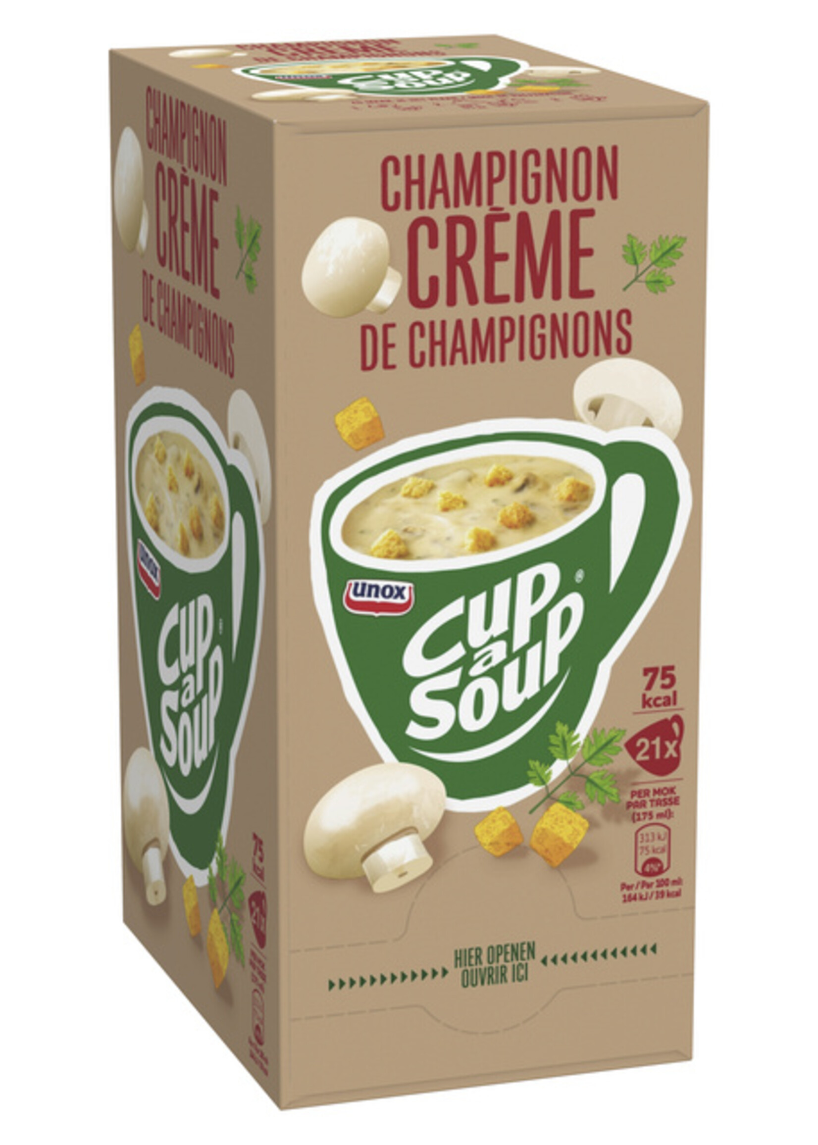 Unox Cup-a-Soup Unox Champignons crème 175ml