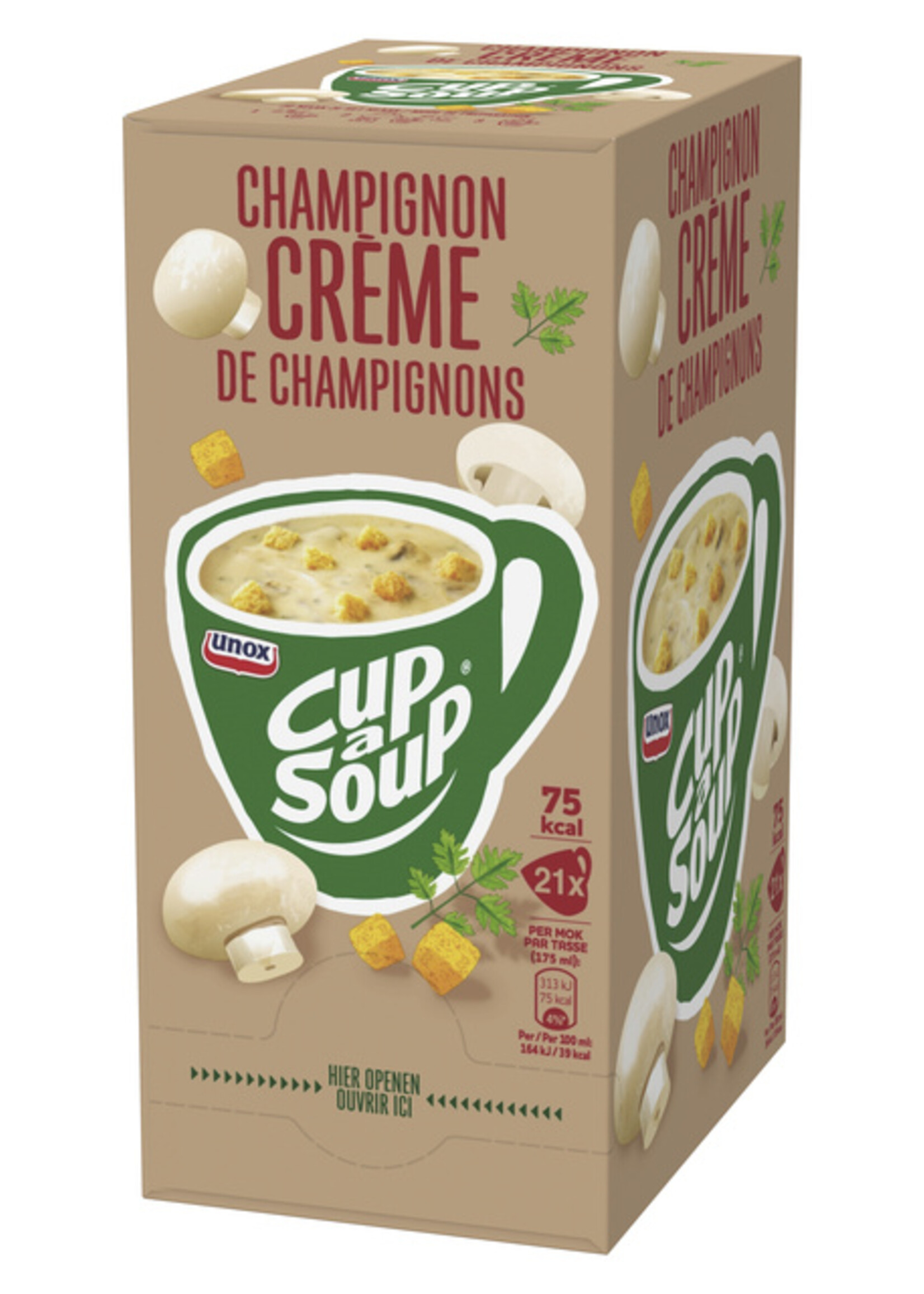 Unox Cup-a-Soup Unox Champignons crème 175ml