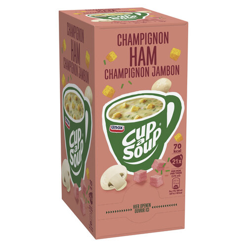 Unox Cup-a-Soup Unox Champignons jambon 175ml