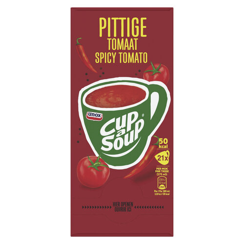 Unox Cup-a-Soup Unox Tomates spicy 175ml