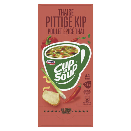 Unox Cup-a-Soup Unox Poulet spicy thaï 175ml