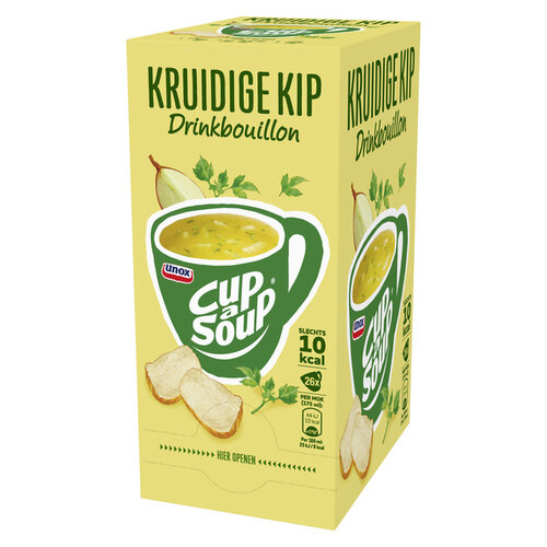 Unox Cup-a-Soup Unox heldere bouillon kruidige kip 175ml