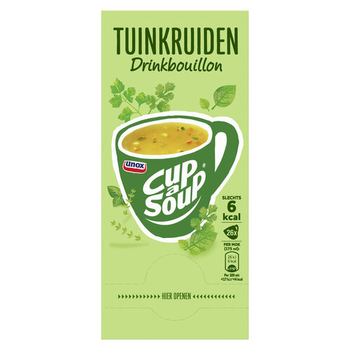 Unox Cup-a-Soup Unox Bouillon aux herbes aromatiques 175ml