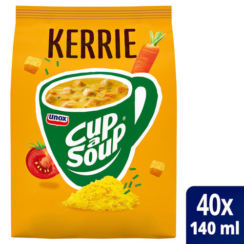 Unox Cup-a-Soup Unox machinezak kerrie 140ml