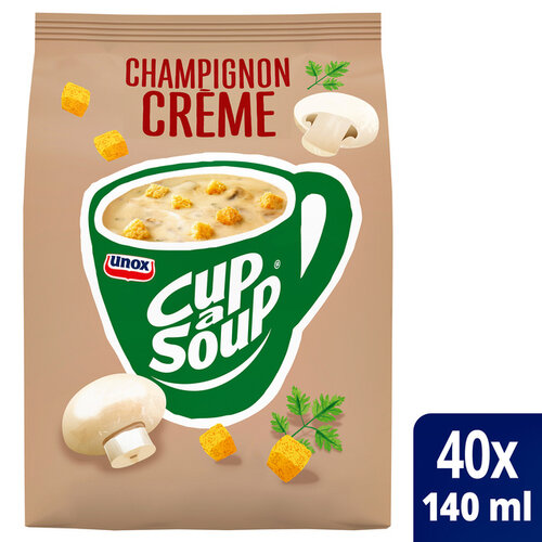 Unox Cup-a-Soup Unox machinezak champignon crème 140ml