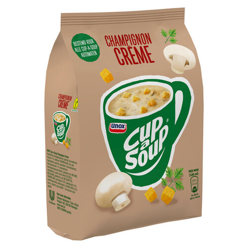 Unox Cup-a-Soup Unox Champignon crème sac pour distributeur 140ml