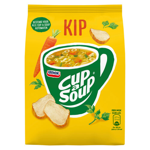 Unox Cup-a-Soup Unox Poulet sac pour distributeur 140ml