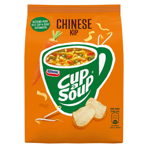 Unox Cup-a-Soup Unox Poulet chinois sac pour distributeur 140ml