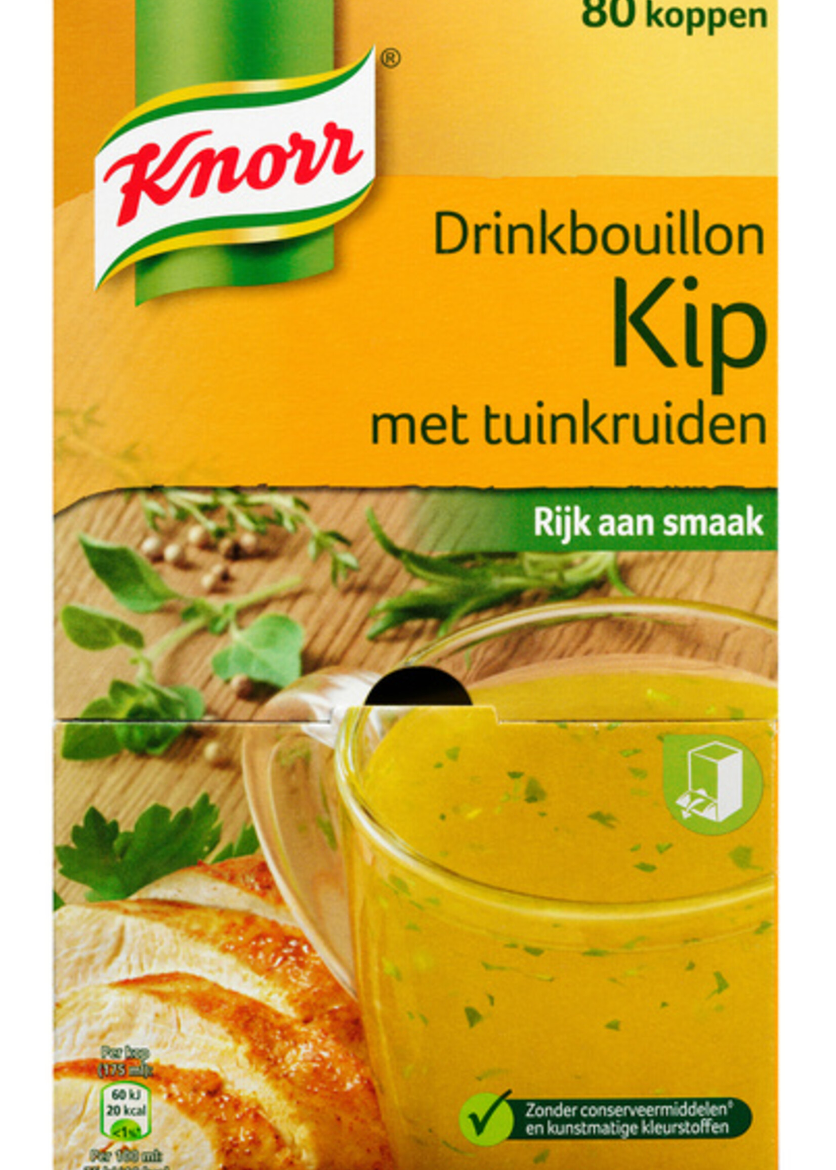 Knorr Bouillon à boire Knorr Poulet et herbes
