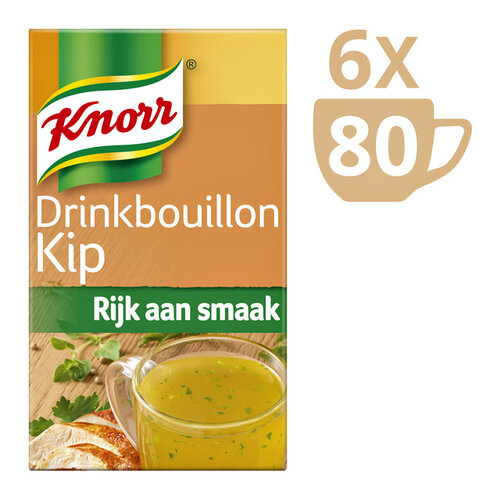 Knorr Bouillon à boire Knorr Poulet et herbes