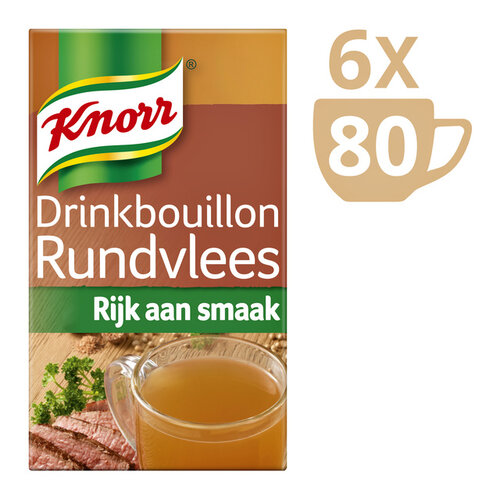 Knorr Drinkbouillon Knorr rundvlees