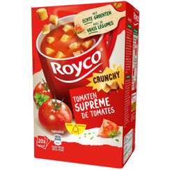 Soupe Royco Suprême de tomates avec croutons 20 zachets