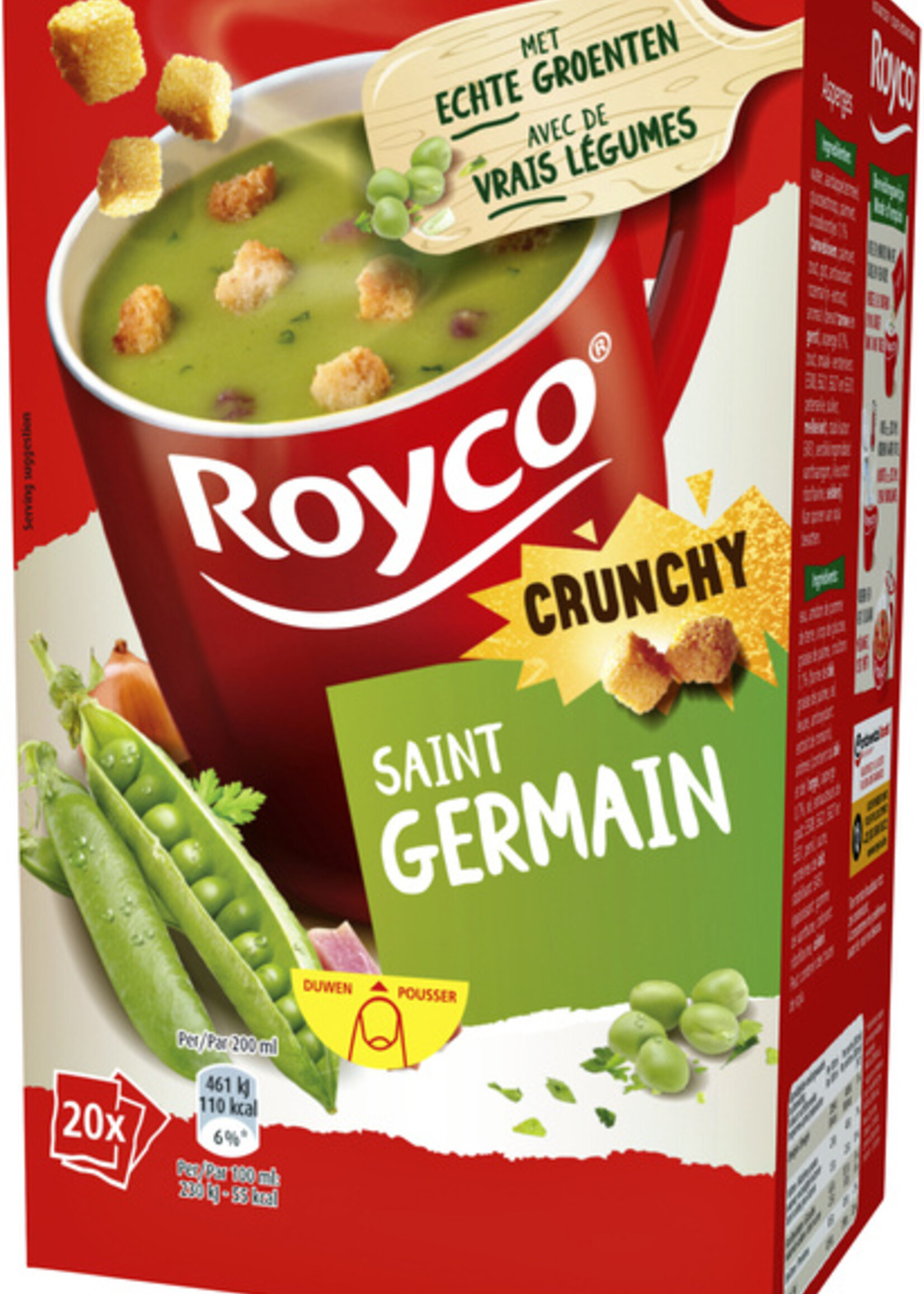 Royco Soep Royco saint germain met croutons 20 zakjes