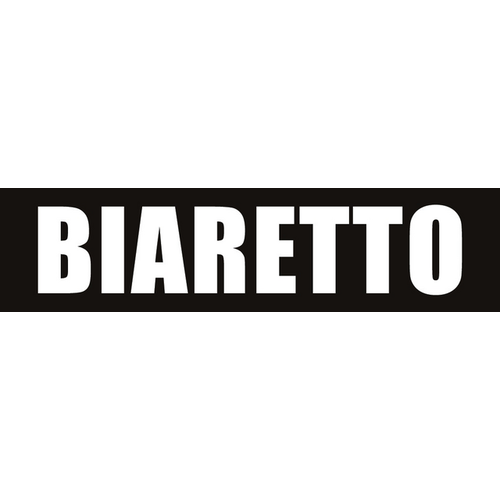 Biaretto Thermoskan Biaretto koffiekan 1liter roestvrijstaal zwarte dop