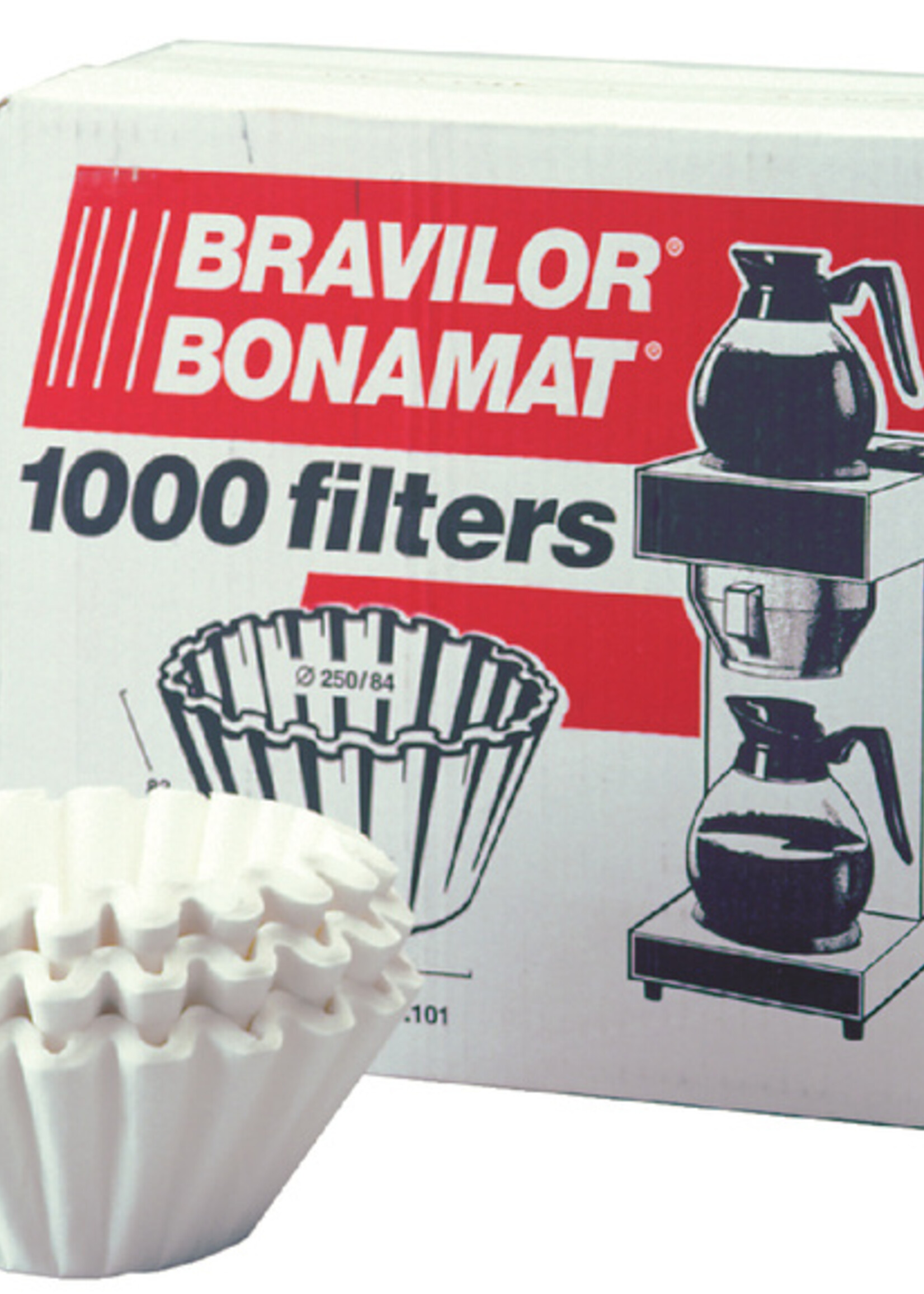 Bravilor Filtre à café Bravilor 245mm 1000 pcs