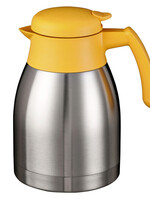 Bravilor Pot isotherme Bravilor double paroi inox-jaune 1,5 litre