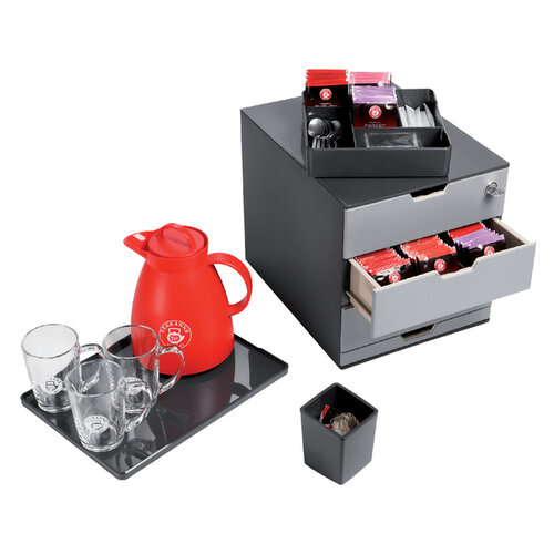Durable Coffee Point Box Durable 3385-58 antraciet-lichtgrijs