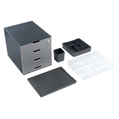 Durable Coffee Point Box Durable 3385-58 antraciet-lichtgrijs