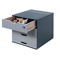 Durable Coffee Box Durable 3385-58 anthracite-gris clair