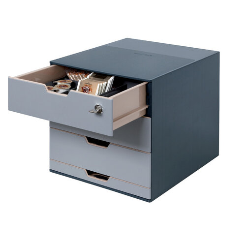 Durable Coffee Point Box Durable 3385-58 antraciet-lichtgrijs