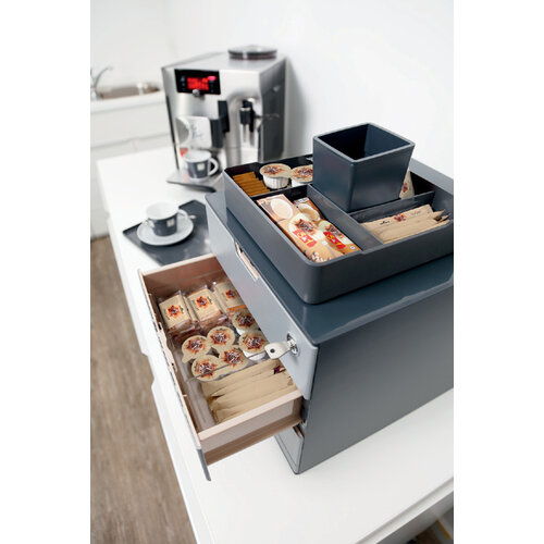 Durable Coffee Box Durable 3385-58 anthracite-gris clair