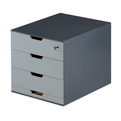 Durable Coffee Box Durable 3385-58 anthracite-gris clair