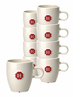 Douwe Egberts Kopje Douwe Egberts espresso 70ml wit
