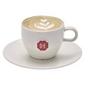 Douwe Egberts Kopje Douwe Egberts cappuccino 180ml wit