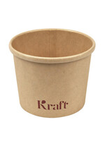 IEZZY disposables Récipient à soupe IEZZY 350ml Ø98mm kraft 25 pièces