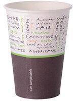 Sensations Gobelet Sensations biodégradable 180ml diamètre 70mm PLA carton