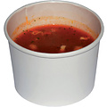 IEZZY disposables Gobelet soupe 240ml carton blanc