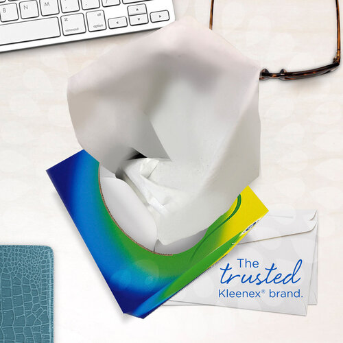 Kleenex Tissue KC kubus 3-laags 56stuks wit