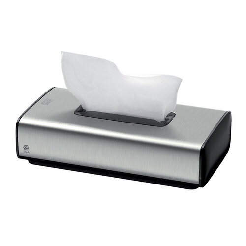 Tork Facial Tissue dispenser Tork F1 één-per-keer-dosering rvs 460013