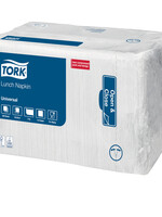 Tork Lunchservet Tork 1-laags 33x33 500st wit 509300