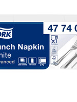 Tork Servetten Tork Enviroment Print 1/8 gevouwen 2-laags 200st wit 477402