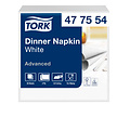 Tork Serviette Tork Dinner 477554 2 épaisseurs pli 1/8 blanc 150 pièces