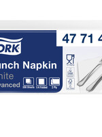 Tork Servetten Tork 2-laags 1/4 gevouwen 200st wit 477149