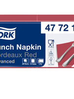 Tork Servetten Tork 2-laags 1/4 gevouwen 200 st bordeaux 477213