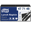 Tork Dinnerservetten Tork  LinStyle 1/4-vouw 1-laags 50st zwart 478726