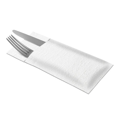 Tork Serviette pochette Tork LinStyle 509600 durable 1 épaisseur blanc 50 pièces