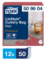 Tork Pochette Tork LinStyle® 1-laags 50st duurzaam rood 509604