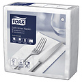 Tork Serviette Tork 477579 Soft Dinner 3 épaisseurs pli 1/8 blanc 100 pièces