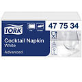 Tork Cocktailservetten Tork  1/4-vouw 2-laags 200st wit 477534