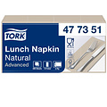 Tork Servetten Tork Enviromental Print 1/8 gevouwen 2-laags 200st Natural 477351